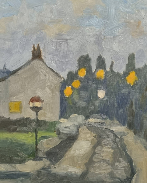 " Haye's Road, Cadishead " - Oil Painting