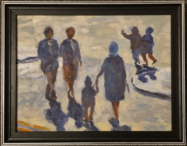 " Early evening " - Oil Painting