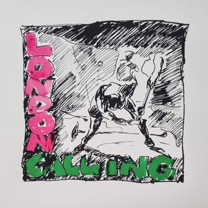 Ray Lowry / The Clash - London Calling - Giclée print (1 of 70)