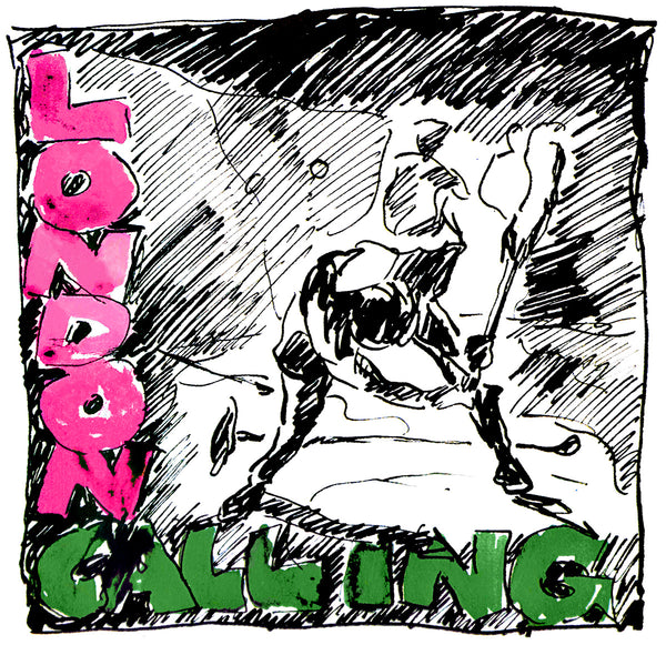 Ray Lowry / The Clash - London Calling - Giclée print (1 of 70)