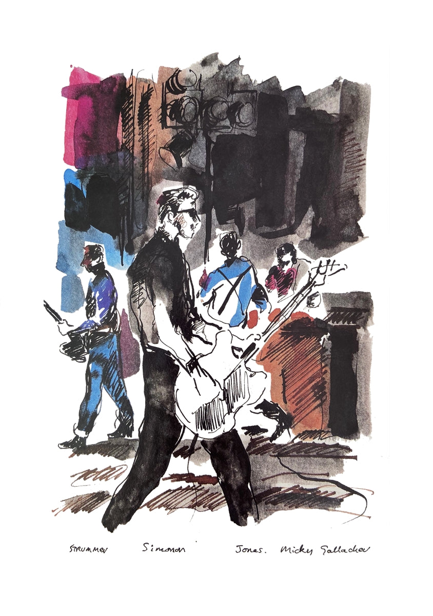 The Clash - Mr Bass Man - 1979 - Limited Edition Print (1 of 79)